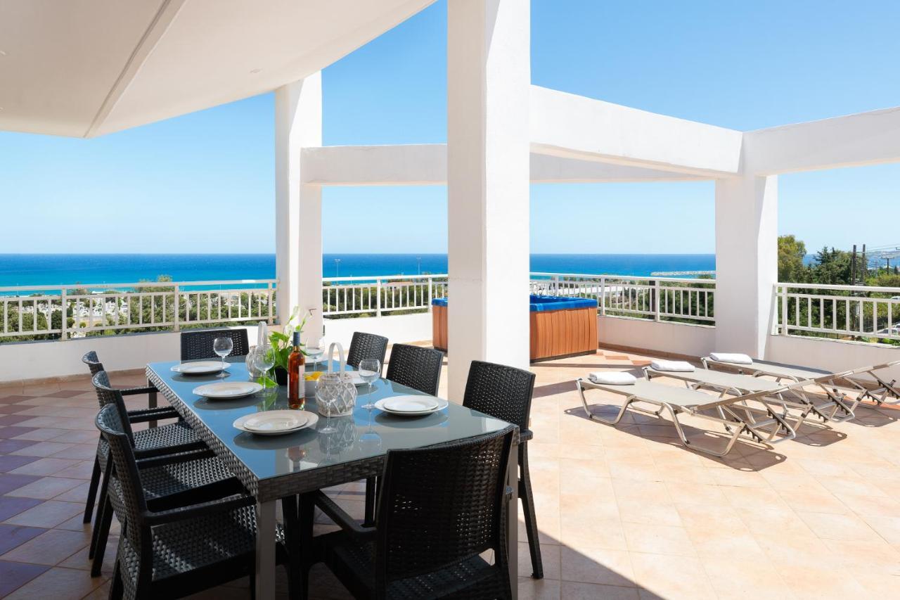 Amazing Apartments With Sea View In Rhodes Town Rhodes City Kültér fotó
